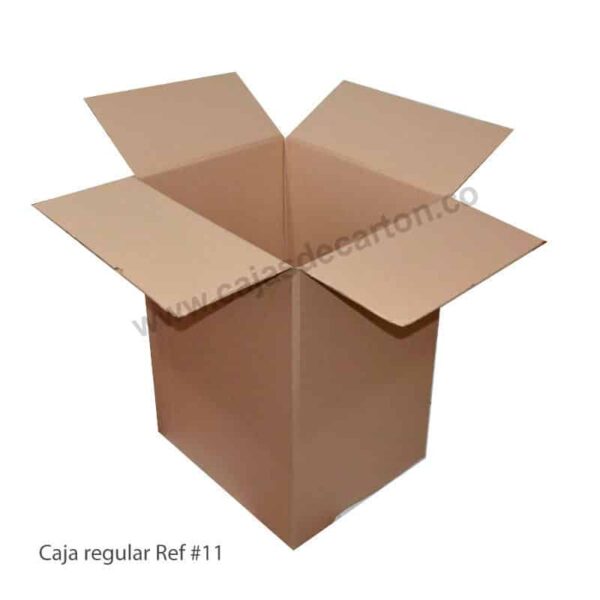 CAJA DE CARTON CORRUGADO 4 ALETAS 60X50X78 CM REF#11 - Imagen 2